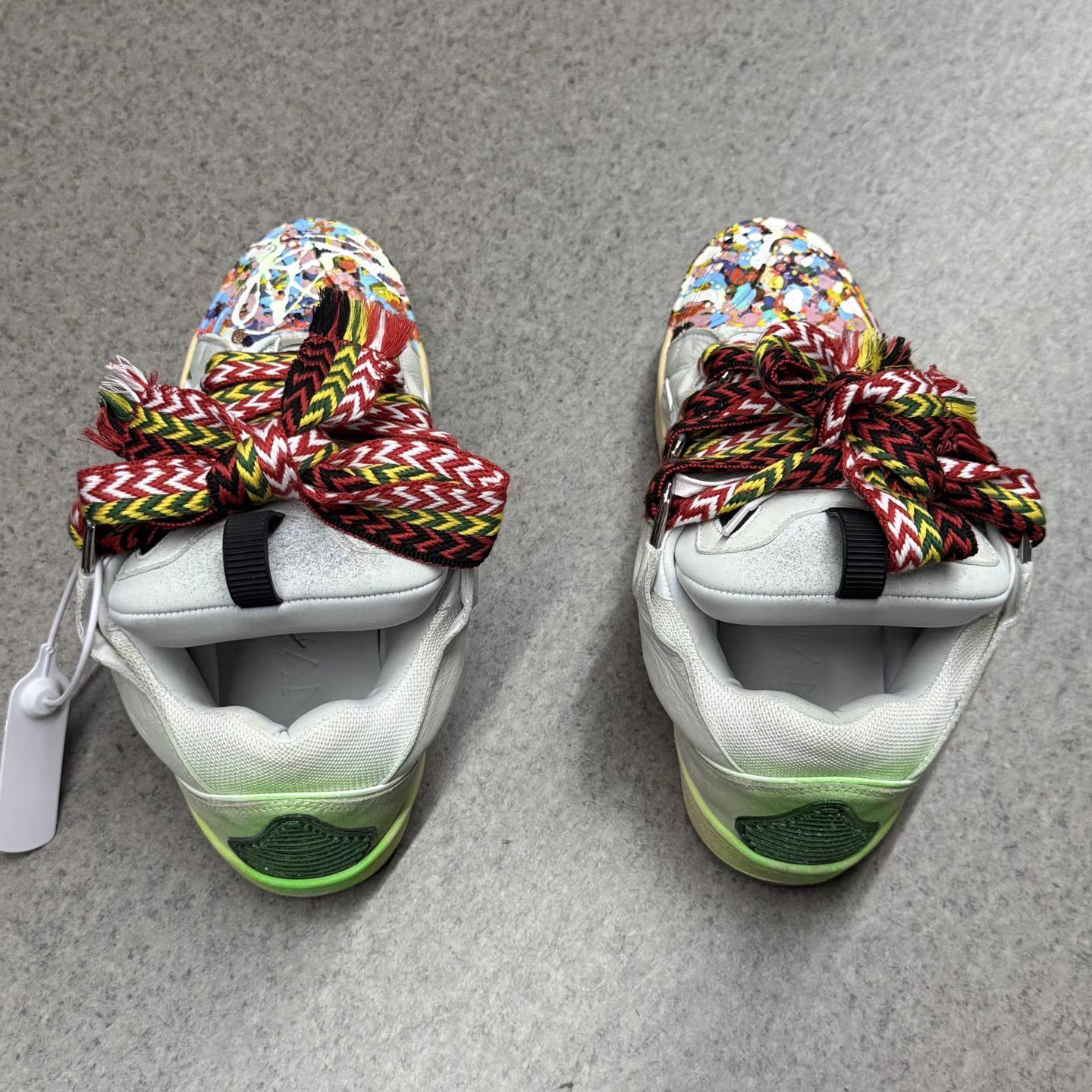 Lanvin Gallery Dept X Lanvin Paint Splatter Curb Sneakers K15 Size US 9 / EU 42 - 8 Thumbnail