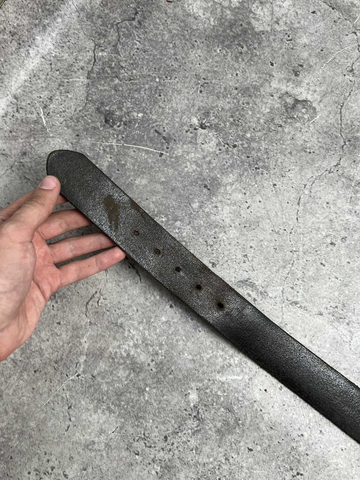 Levi's × Vintage Vintage Levi’s Levis Leather Belt Size ONE SIZE - 4 Thumbnail