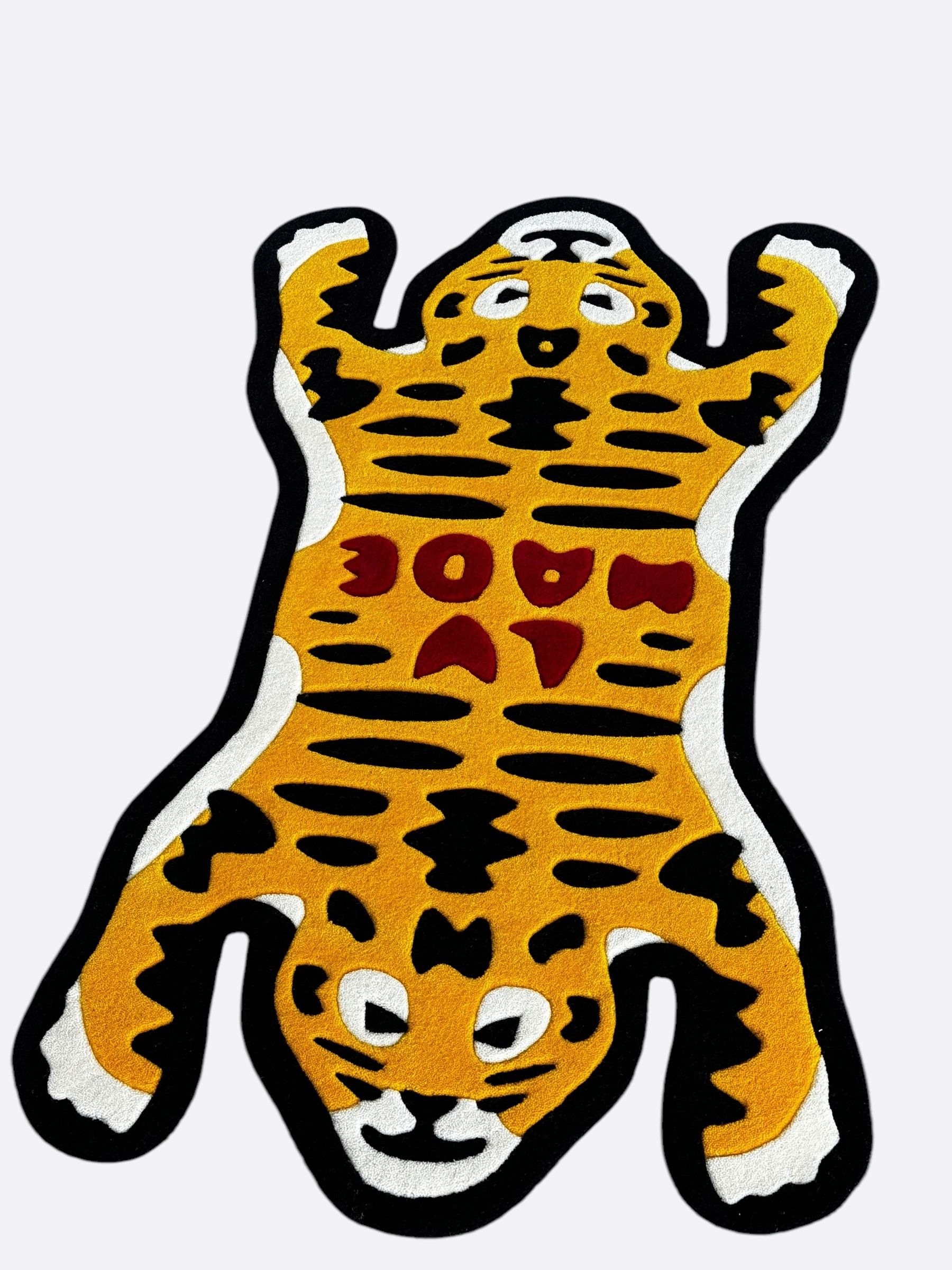 Louis Vuitton × Nigo Louis Vuitton Nigo Yellow Tiger Wool Rug Size ONE SIZE - 7 Thumbnail
