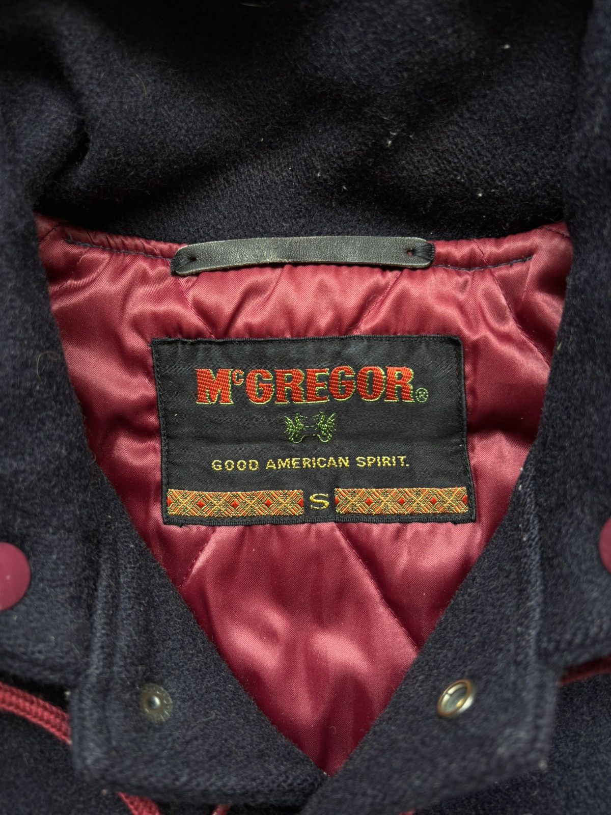 McGregor 80s Vintage McGregor Wool Varsity Jacket Size US S / EU 44-46 / 1 - 8 Thumbnail