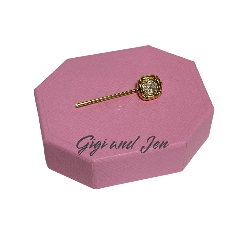 Swarovski Swarovski Dulci Crystal Gold plated 3-Piece Hairpin Set Size ONE SIZE - 5 Thumbnail