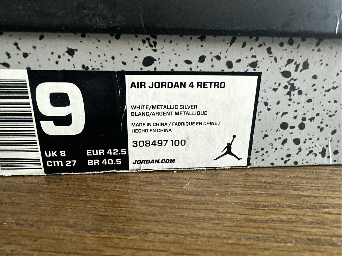 Jordan Brand Jordan Retro 4 Pure Money Size US 9 / EU 42 - 15 Thumbnail