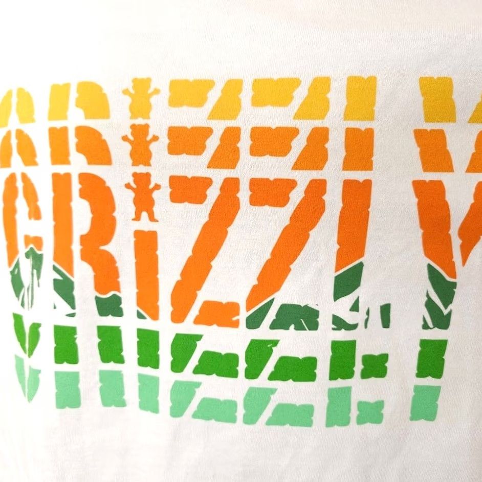 Vintage Grizzly Griptape T Shirt Mens Size Large White Skateboarding Skater Tee Size US L / EU 52-54 / 3 - 3 Thumbnail