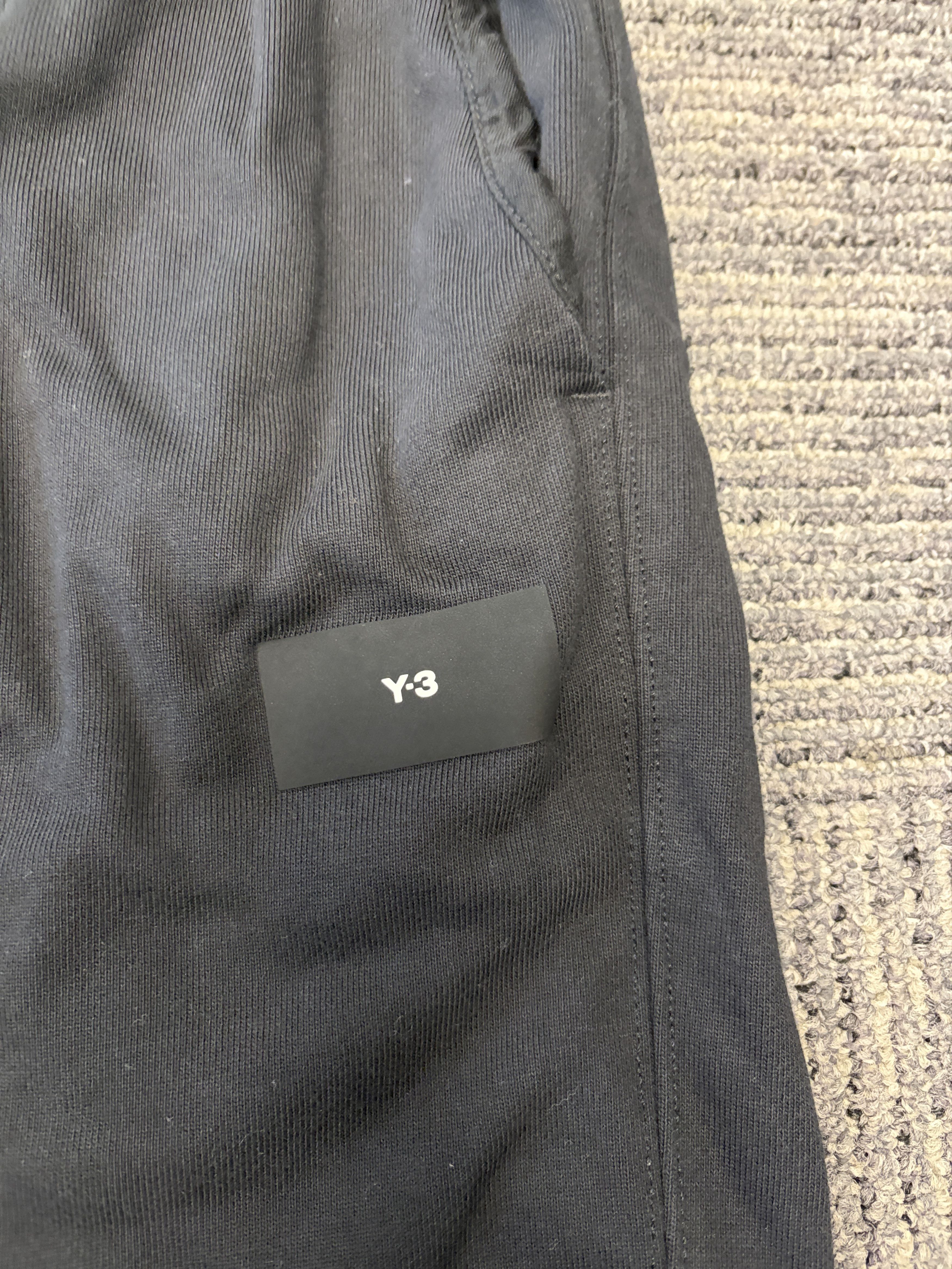Y-3 y-3 black sweatpant Size US 30 / EU 46 - 2 Thumbnail