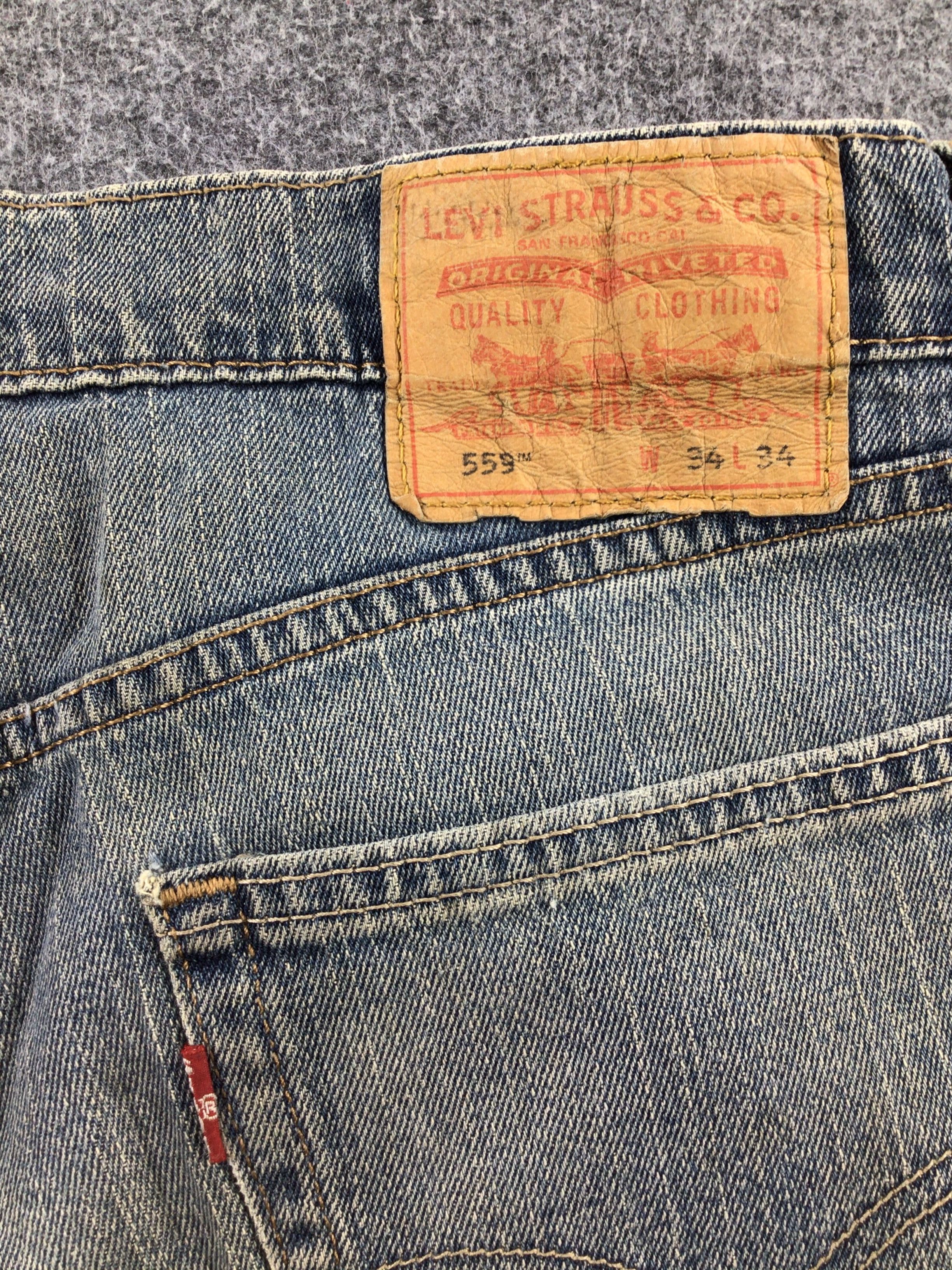 Levi's × Vintage Vintage Levis 559 Jeans-JM594 Size US 34 / EU 50 - 5 Thumbnail