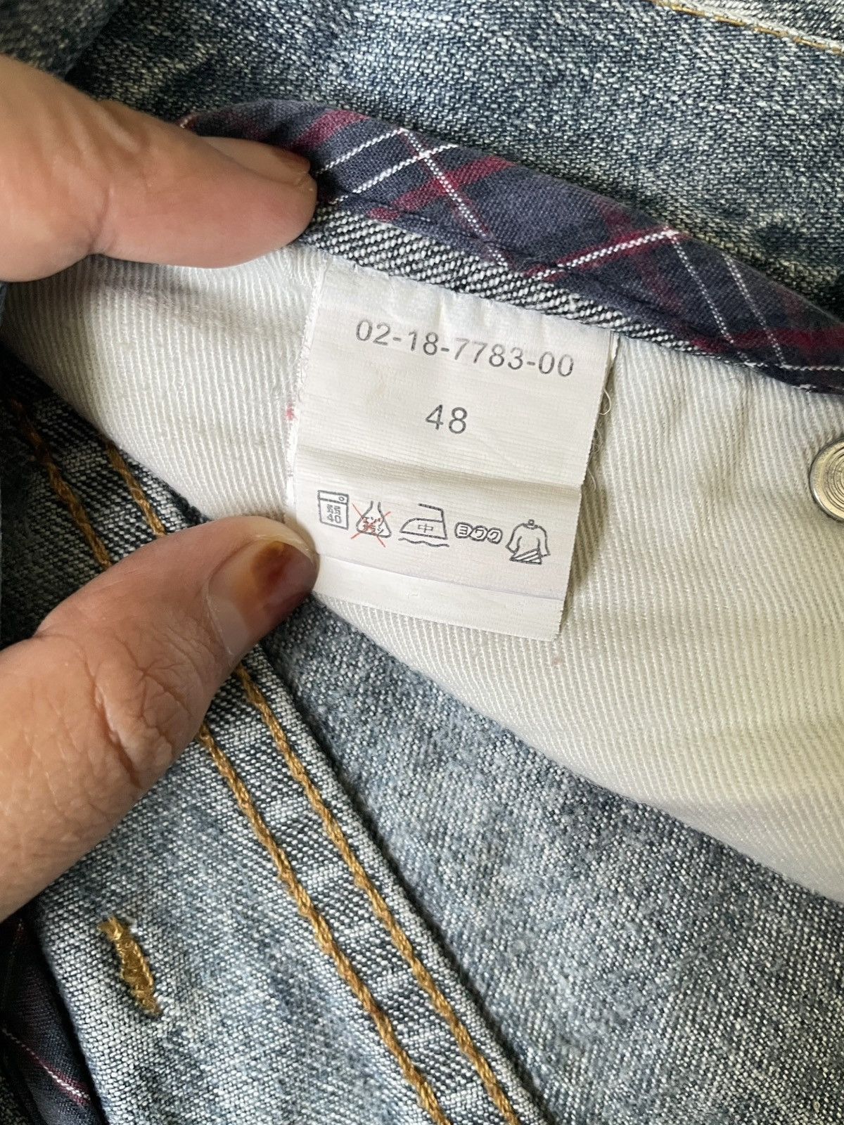 Japanese Brand Vintage Japanese Brand Faded Bootcut Flare Jeans Size US 30 / EU 46 - 10 Thumbnail