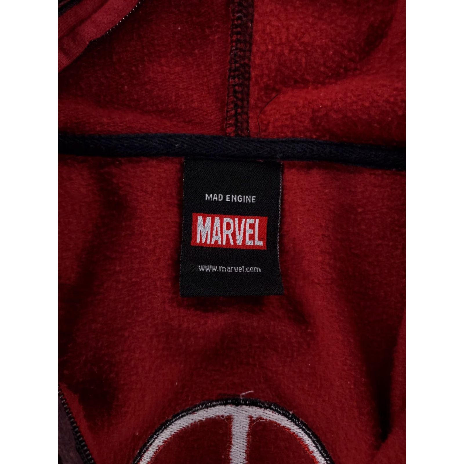 Mad Engine **Mad Engine Deadpool Full Zip Hoodie Sweatshirt Mens L Red** User: **Mad Engine Deadpool Full Zip Hoodie Sweatshirt Mens L Red** Size US L / EU 52-54 / 3 - 3 Thumbnail