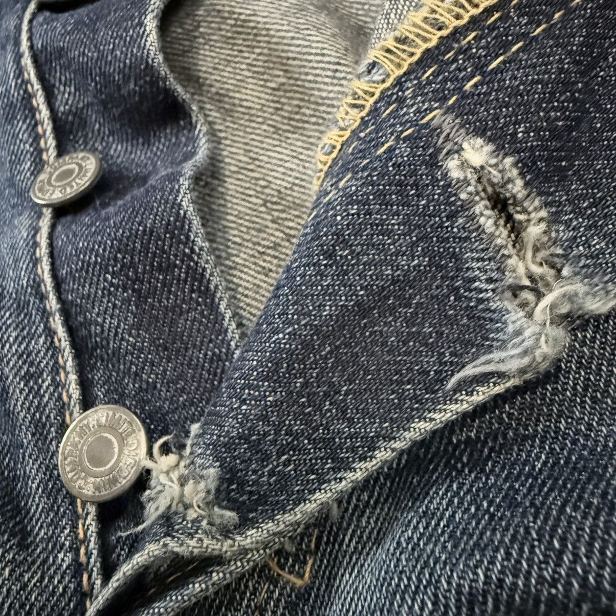 Kapital Vintage Japanese Denim Edwin 505sx Distressed Selvedge Baggy Size US 32 / EU 48 - 15 Thumbnail