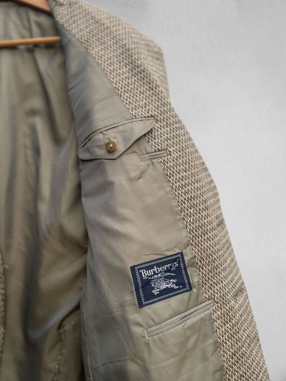 Burberry Vintage Burberrys Knitted Wool Jacket Size US M / EU 48-50 / 2 - 11 Thumbnail