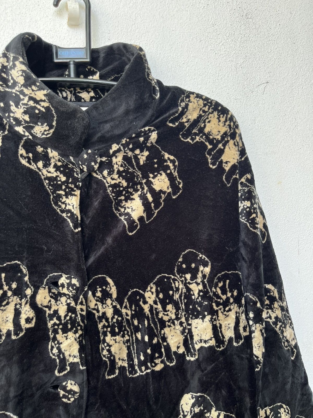 Le Grande Bleu (L.G.B.) 💥CRAZY DOG CASHING OVERPRINTED VELVET I6W9 LGB STYLE Size US M / EU 48-50 / 2 - 4 Thumbnail