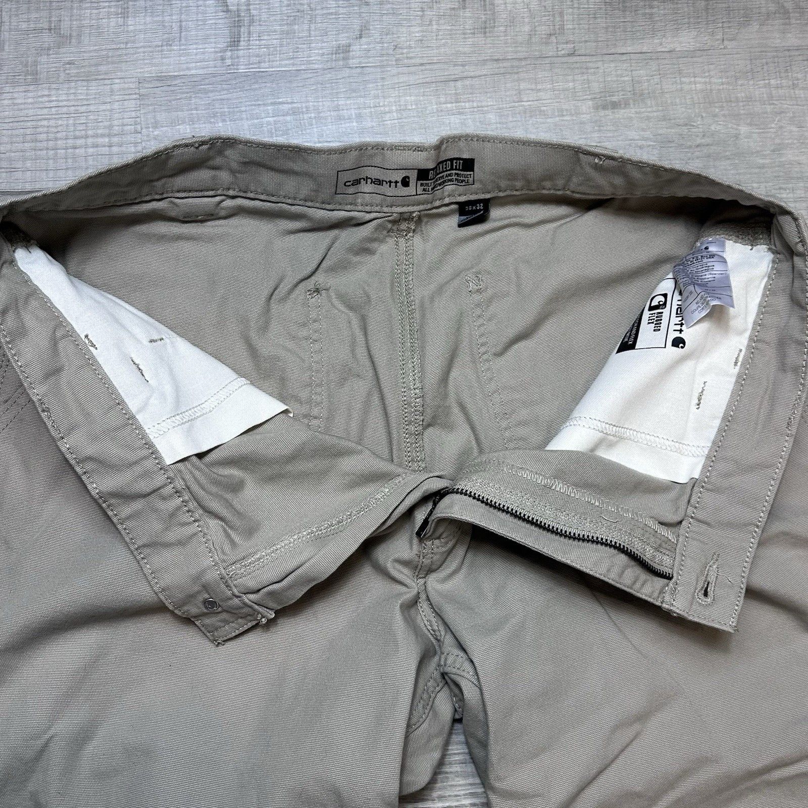 Carhartt Carhartt Pants Mens 38x32 Rigby Rugged Canvas Relaxed Fit Size US 38 / EU 54 - 4 Thumbnail