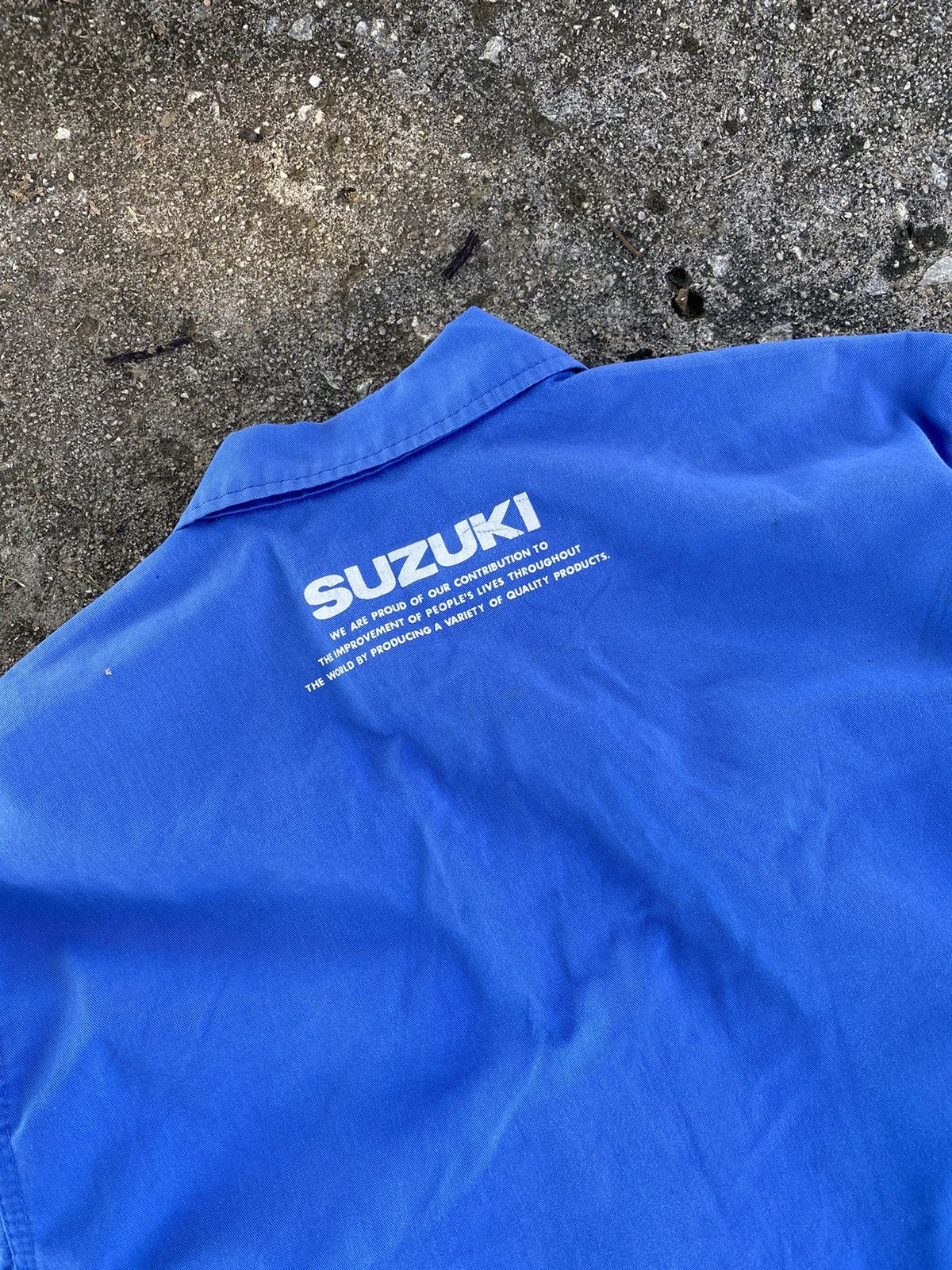 Vintage Vintage Distressed Suzuki Jumpsuit Size US 37 - 10 Thumbnail