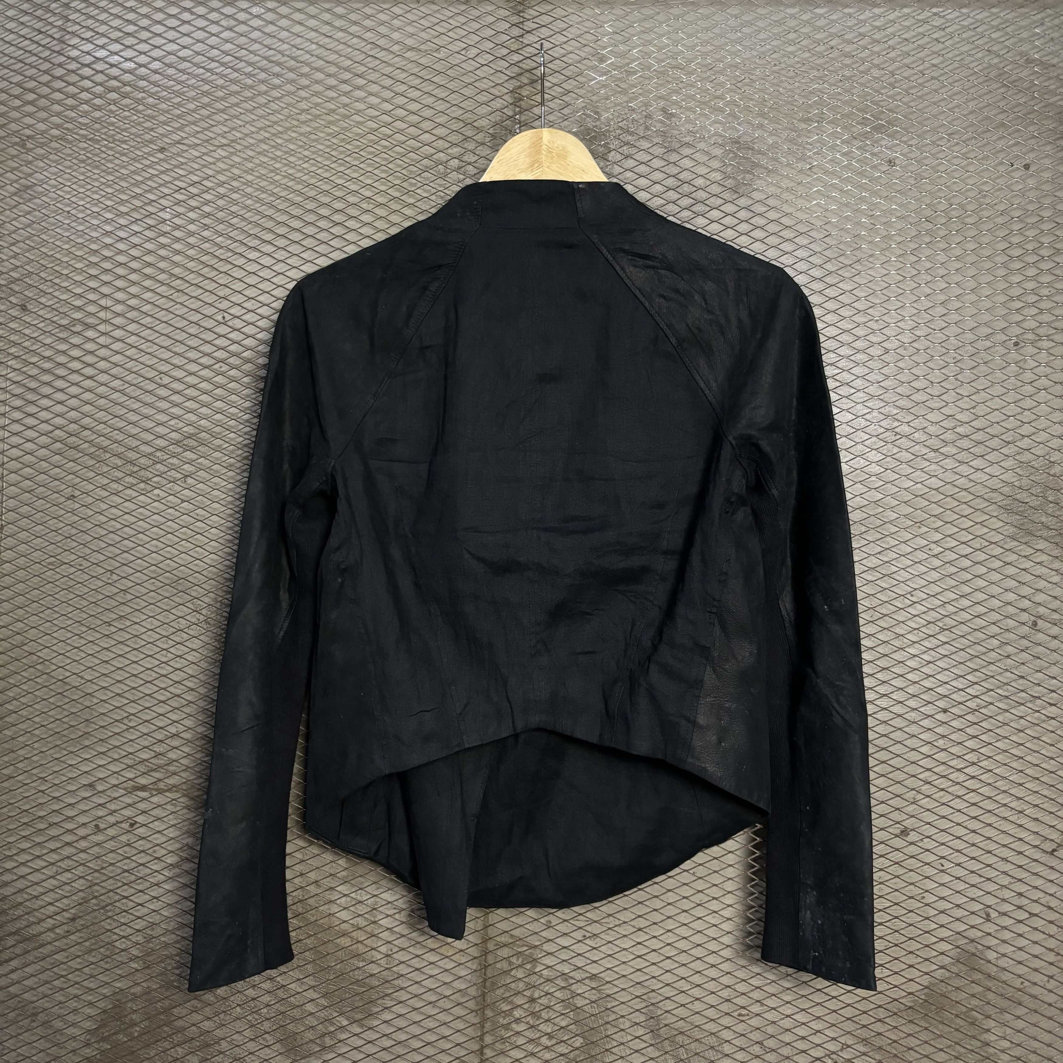 Helmut Lang Helmut Lang Bleecker Leather Jacket Size S / US 4 / IT 40 - 6 Thumbnail