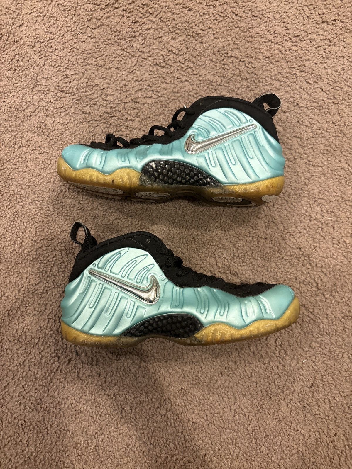 Nike Nike Air Foamposite Pro Island Green 2017 Size 7.5M Size US 7.5 / EU 40-41 - 2 Thumbnail