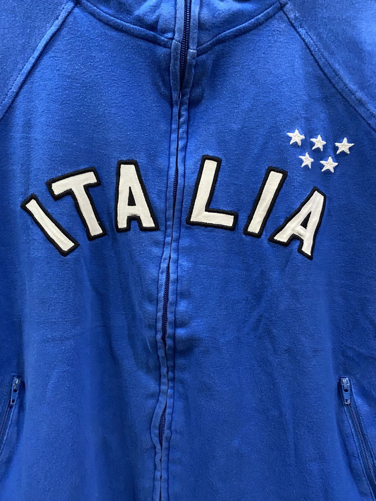 Vintage Vintage 90s Italia five star zip up jacket Size US M / EU 48-50 / 2 - 3 Thumbnail
