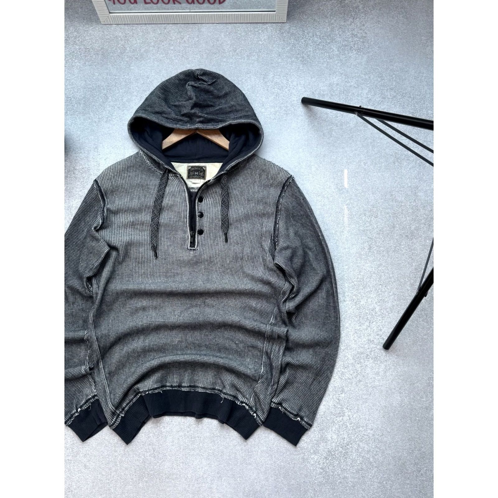Diesel VINTAGE Diesel Hoodie Men S Knitted Zip Pullover 90s Retro Streetwear faded blue Size US S / EU 44-46 / 1 - 2 Thumbnail