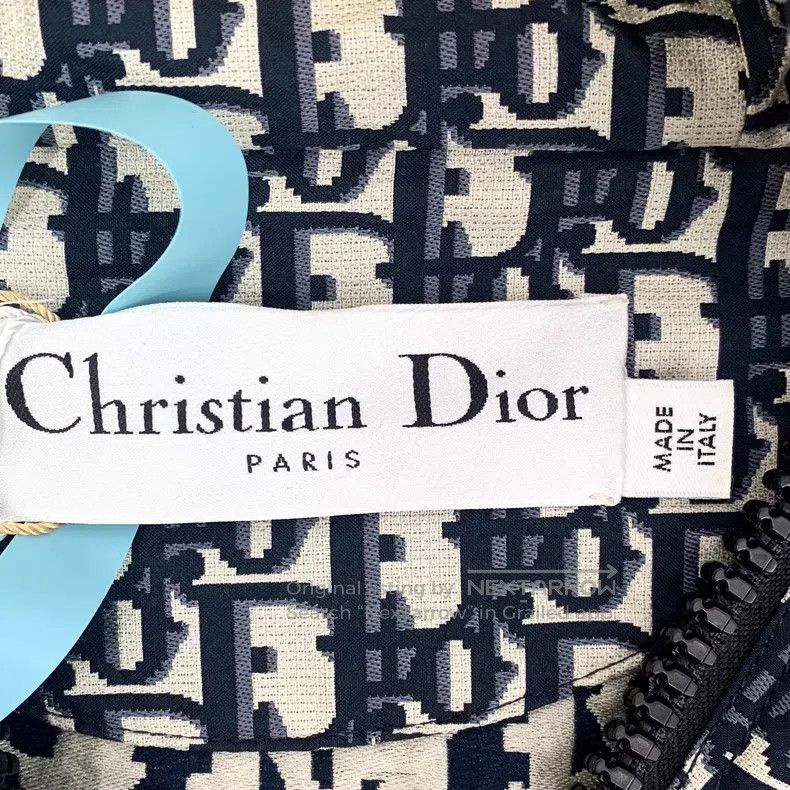Dior Dior Dark blue logo old flower full print hooded semi-zipp Size XS / US 0-2 / IT 36-38 - 5 Thumbnail