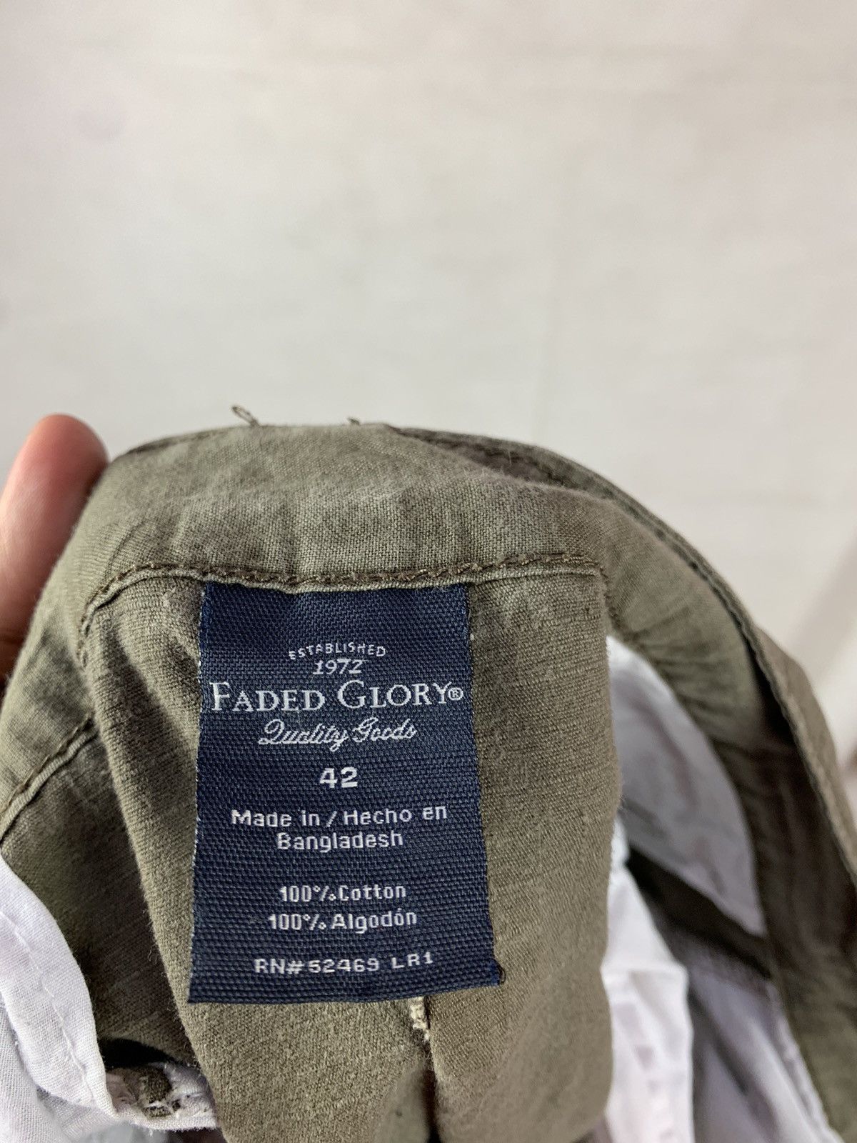 Faded Glory Steals! Faded Glory Big Size Cargo Short Pants Size US 43 - 7 Thumbnail