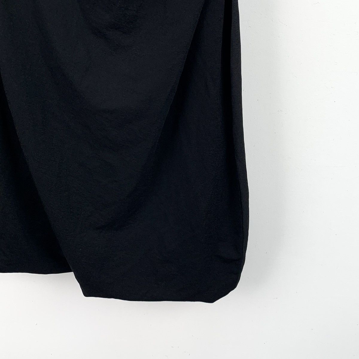 Alexander Wang Alexander Wang Black Ruched Crew Neck Sleeveless Dress K26WX Size XS / US 0-2 / IT 36-38 - 4 Thumbnail