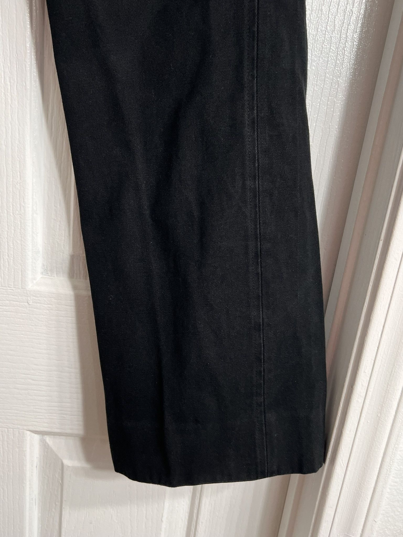 Gucci GUCCI Long Pants Button Pockets Regular Fit Black 34 Size US 34 / EU 50 - 3 Thumbnail