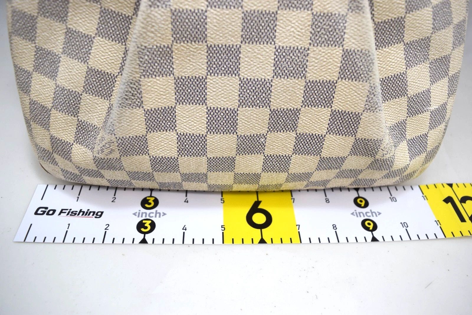 Louis Vuitton Louis Vuitton Siracusa PM Crossbody Bag Azur Canvas N41113 Size ONE SIZE - 7 Thumbnail