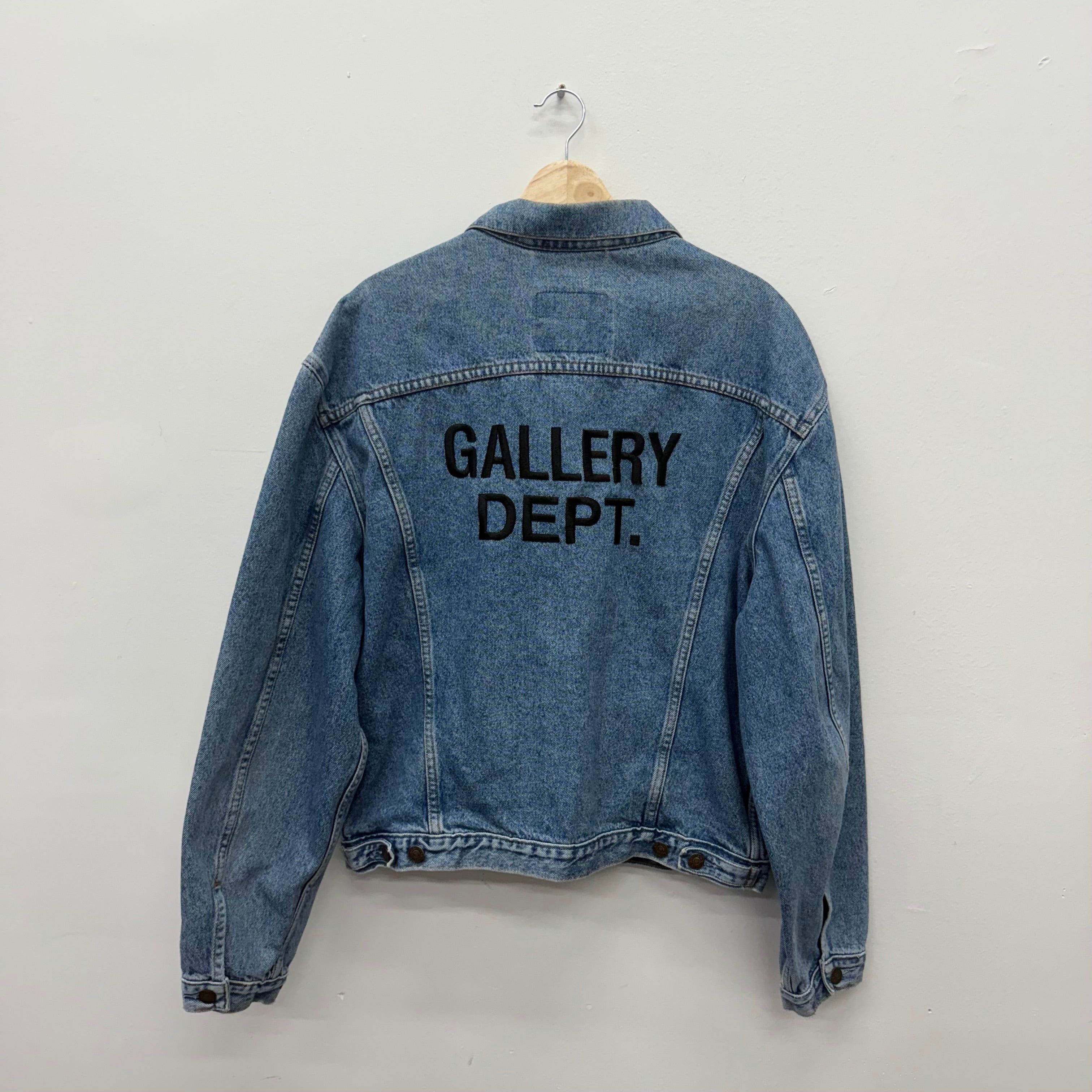 Gallery Dept. Gallery Dept Denim Logo Andy Jacket - Size XXL Size US XXL / EU 58 / 5 - 2 Thumbnail