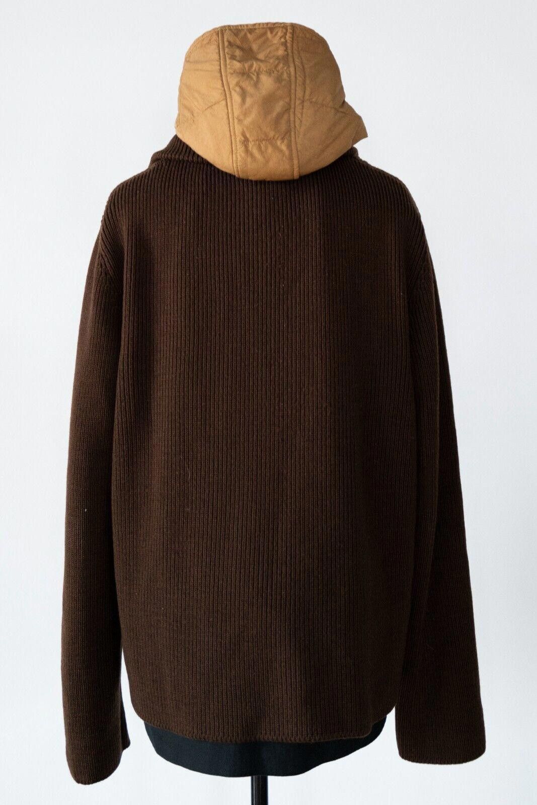 C.P. Company Vintage C.P. Company Brown Zip Sweater Sz. XL Size US L / EU 52-54 / 3 - 5 Thumbnail