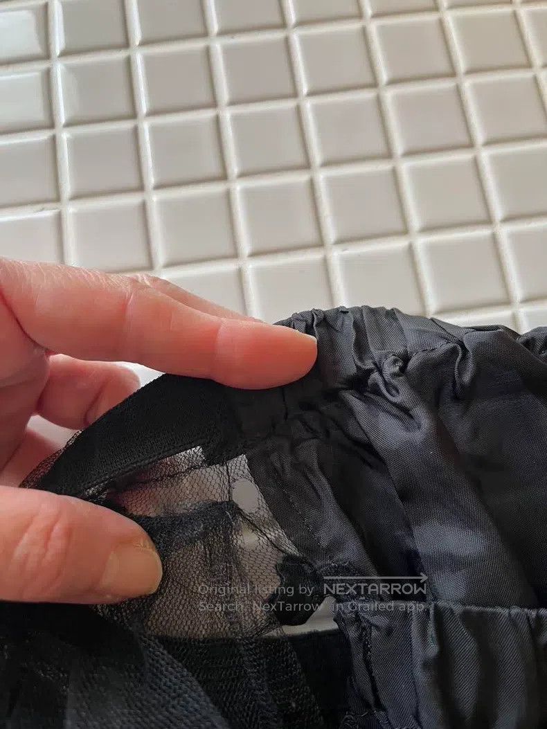 Comme des Garcons Comme Des Garcons size F Black Vintage Lace Design Half Sk Size 23" - 7 Thumbnail