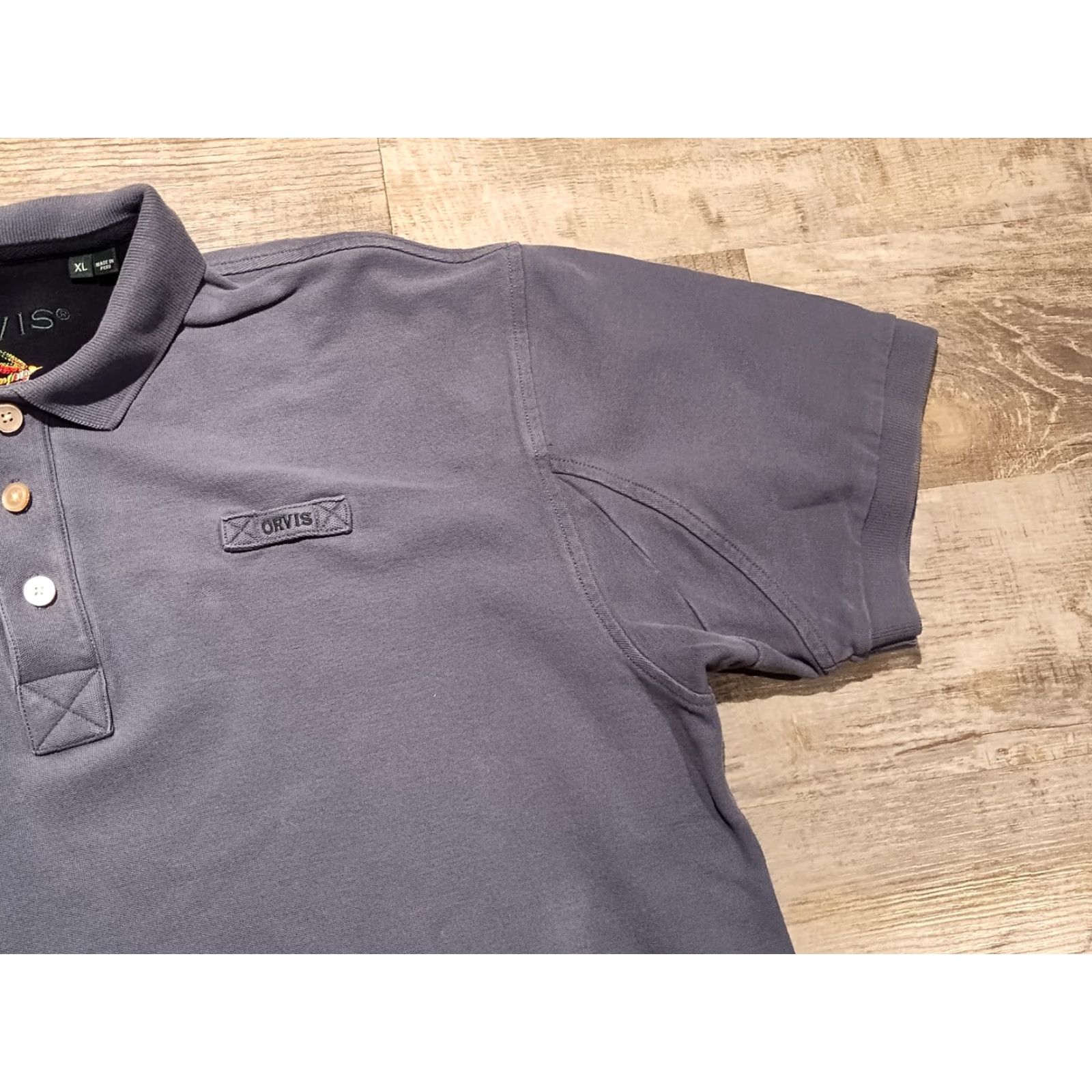 Orvis Orvis Polo Shirt Mens XL Blue Fly Fishing Logo Short Sleeve Activewear Size US XL / EU 56 / 4 - 6 Thumbnail