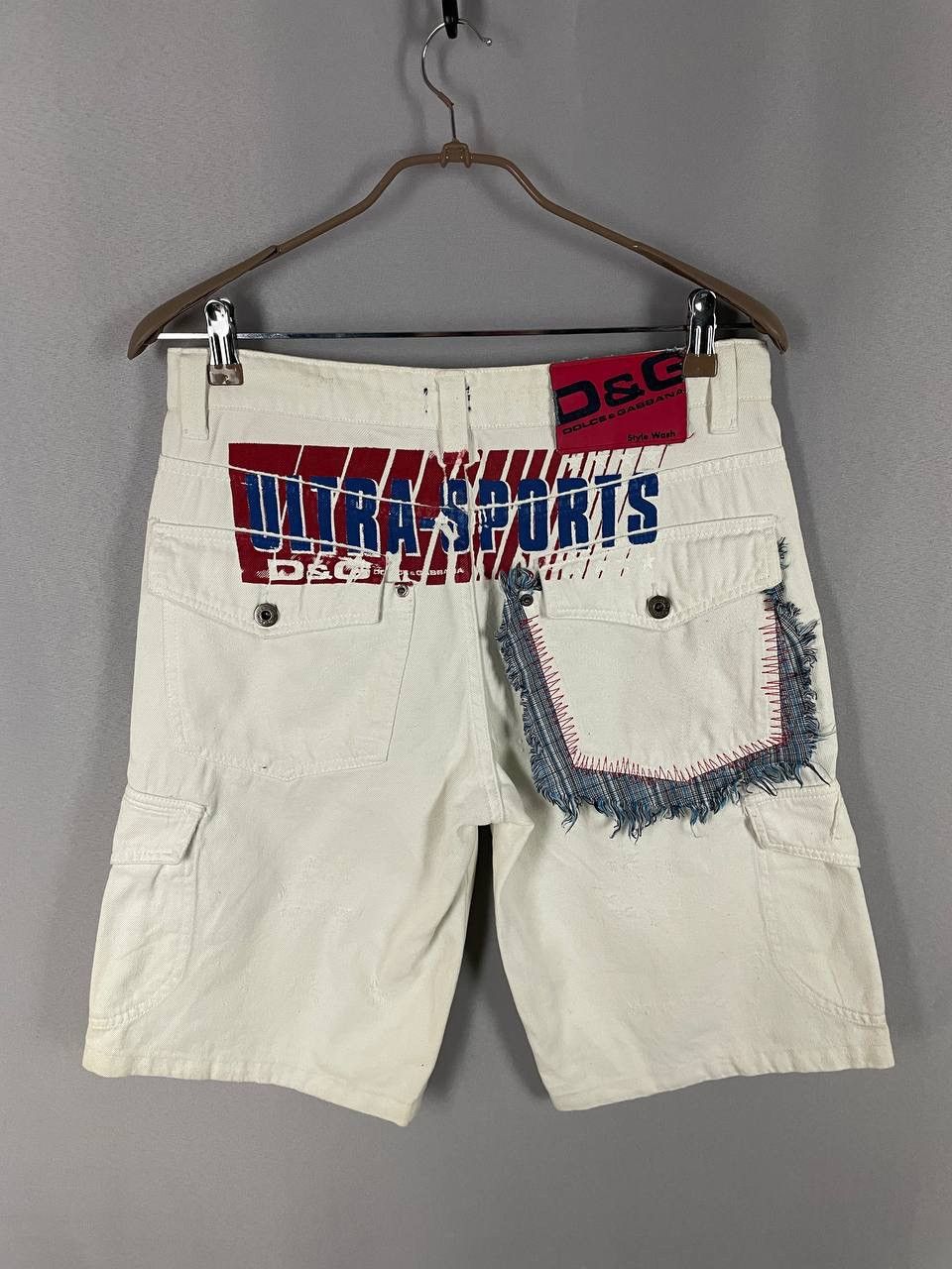 Dolce & Gabbana Dolce&Gabbana Shorts Denim White Size US 33 - 8 Thumbnail