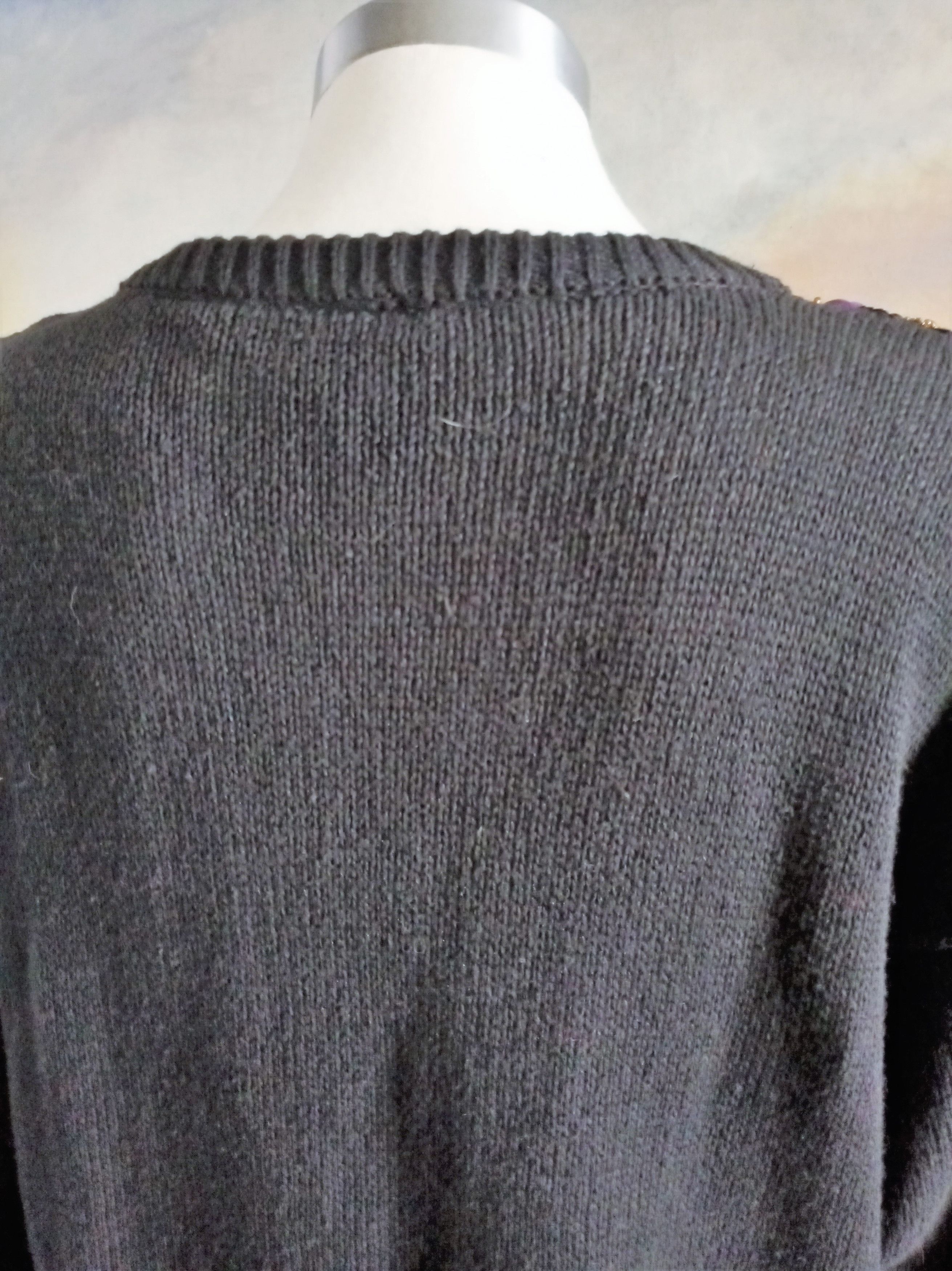 Vintage Unisex True Vintage Sequin Sweater Size ONE SIZE - 12 Thumbnail