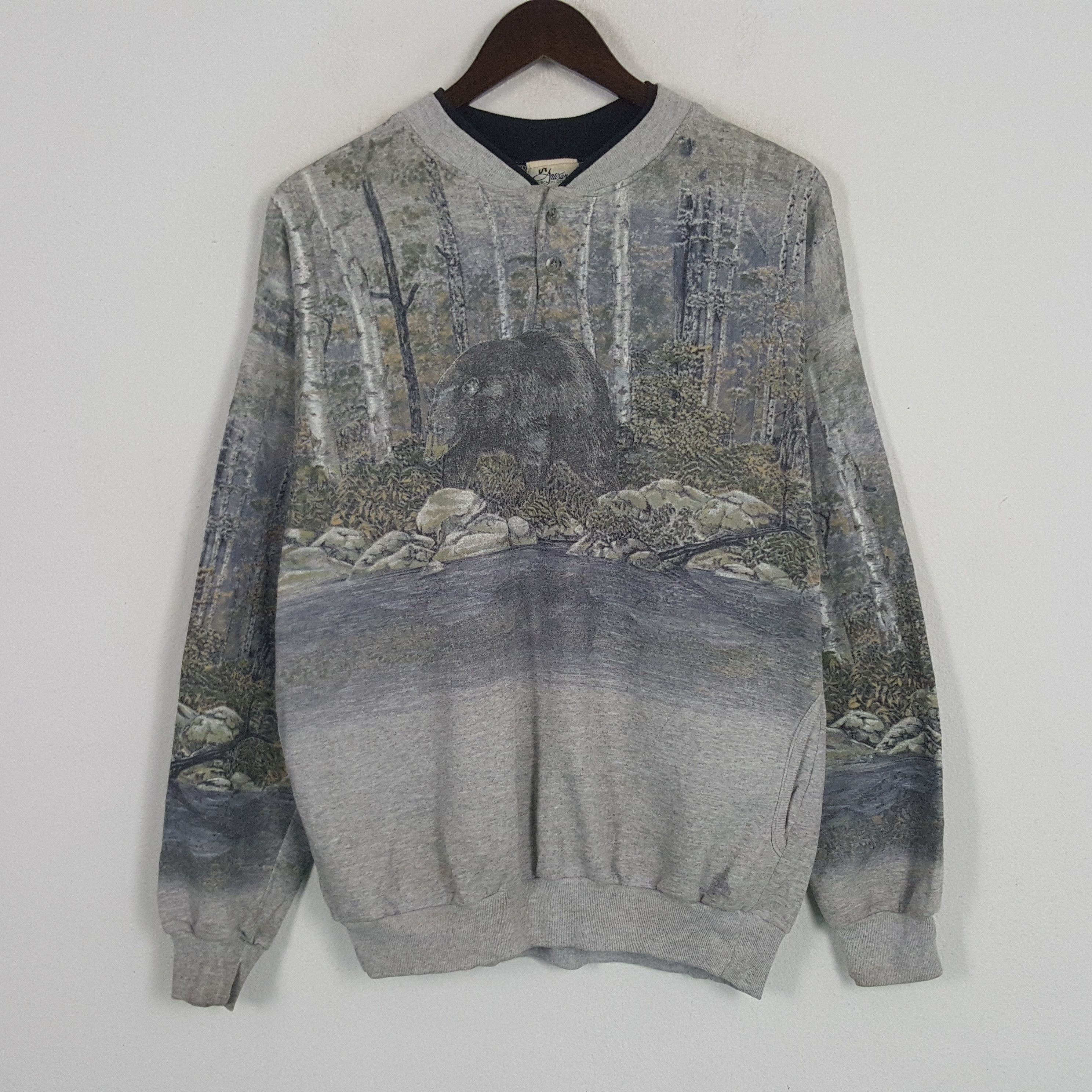 Vintage Vintage Artisans Animal Art Sweatshirt Size US M / EU 48-50 / 2 - 1 Thumbnail