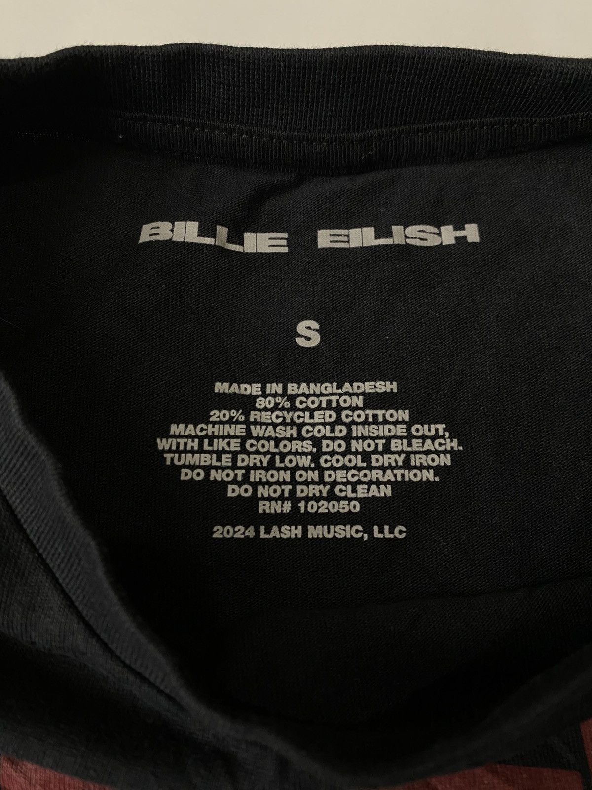 Band Tees BILLIE EILISH TEE. Size US S / EU 44-46 / 1 - 8 Thumbnail