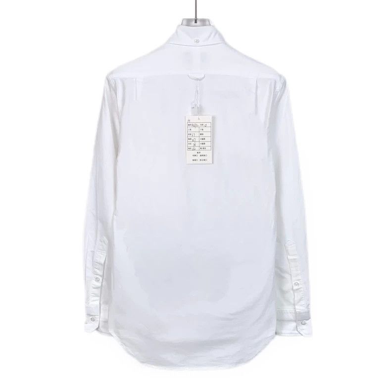 Thom Browne Thom Browne White embroidered cotton lapel single-breasted Size US XS / EU 42 / 0 - 2 Thumbnail