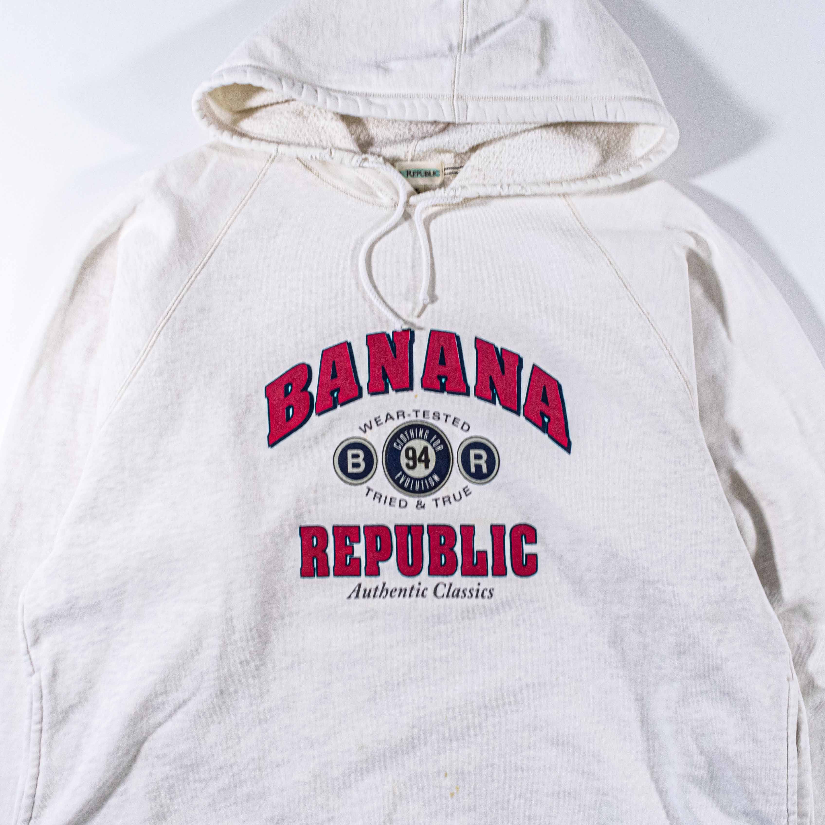 Banana Republic Vintage Banana Republic Authentic Classics Hoodie Sweatshirt Size US L / EU 52-54 / 3 - 4 Thumbnail