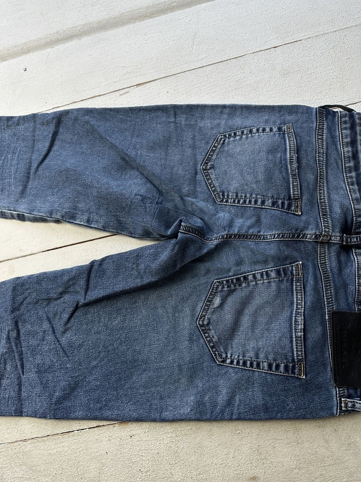 Diesel 🚨 DIESEL IFSIXWASNINE JEANS DENIM RARE Y2K FIT GOTHIC PUNK Size 29" - 13 Thumbnail