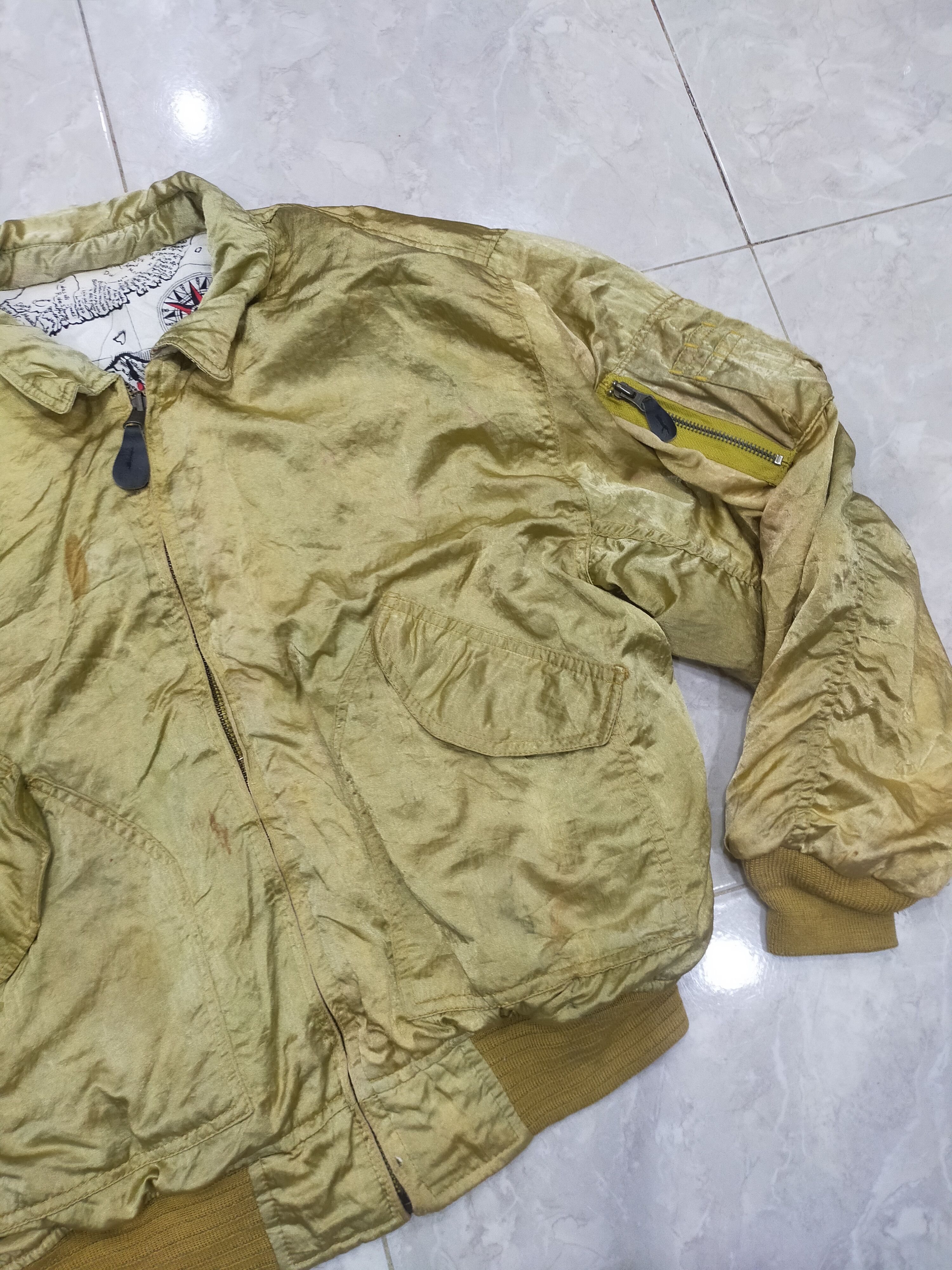 Issey Miyake × Japanese Brand Vintage Admirable Riversible Bomber Jacket Size US XL / EU 56 / 4 - 11 Thumbnail