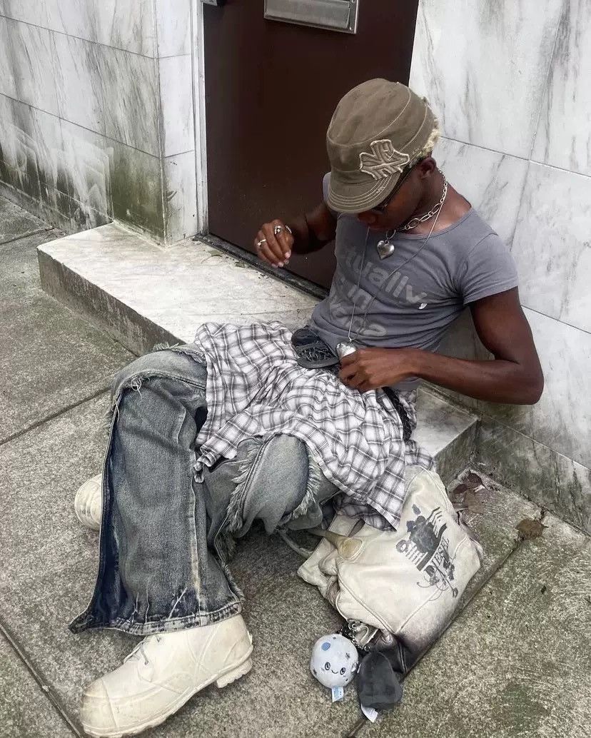 Japanese Brand STREETWEAR JEANS Size US 30 / EU 46 - 7 Thumbnail