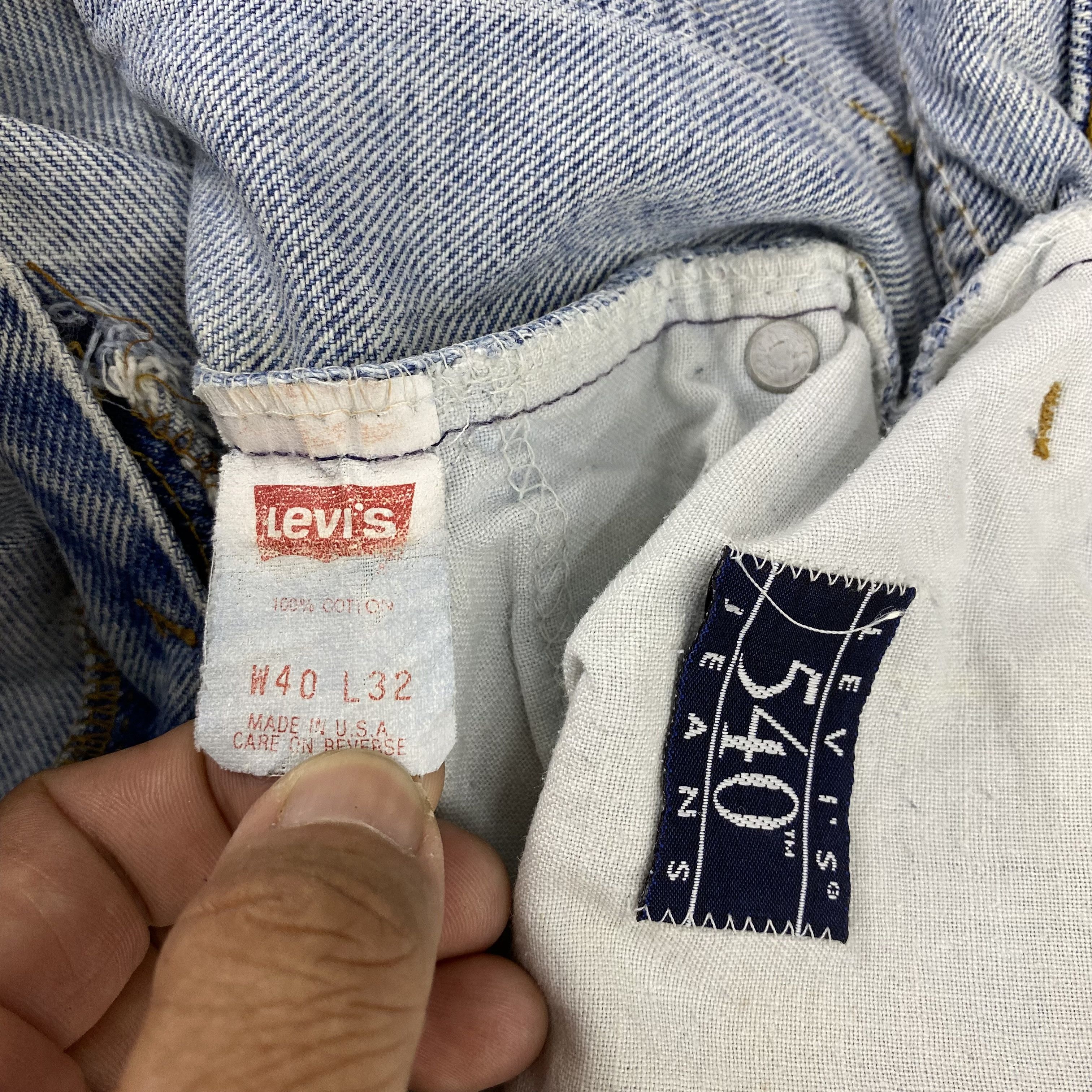 Levi's Vintage Levi's 540 Jeans Levis Faded Lightwash Denim BS47161 Size US 38 / EU 54 - 7 Thumbnail