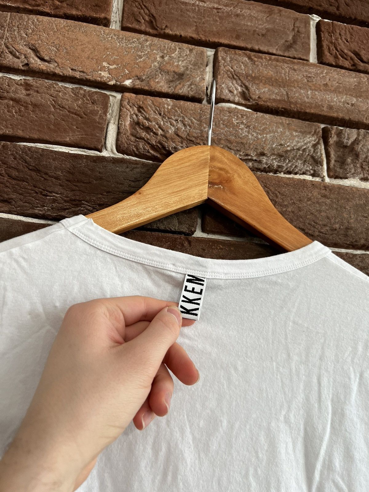 Dirk Bikkembergs Vintage Dirk Bikkembergs Logo Hype Tshirt XL white Soccer Size US XL / EU 56 / 4 - 4 Thumbnail