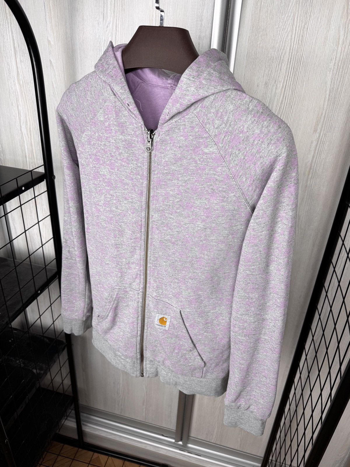 Carhartt Carhartt w' hooded mellow reversible grey purple jacket Size M / US 6-8 / IT 42-44 - 9 Thumbnail