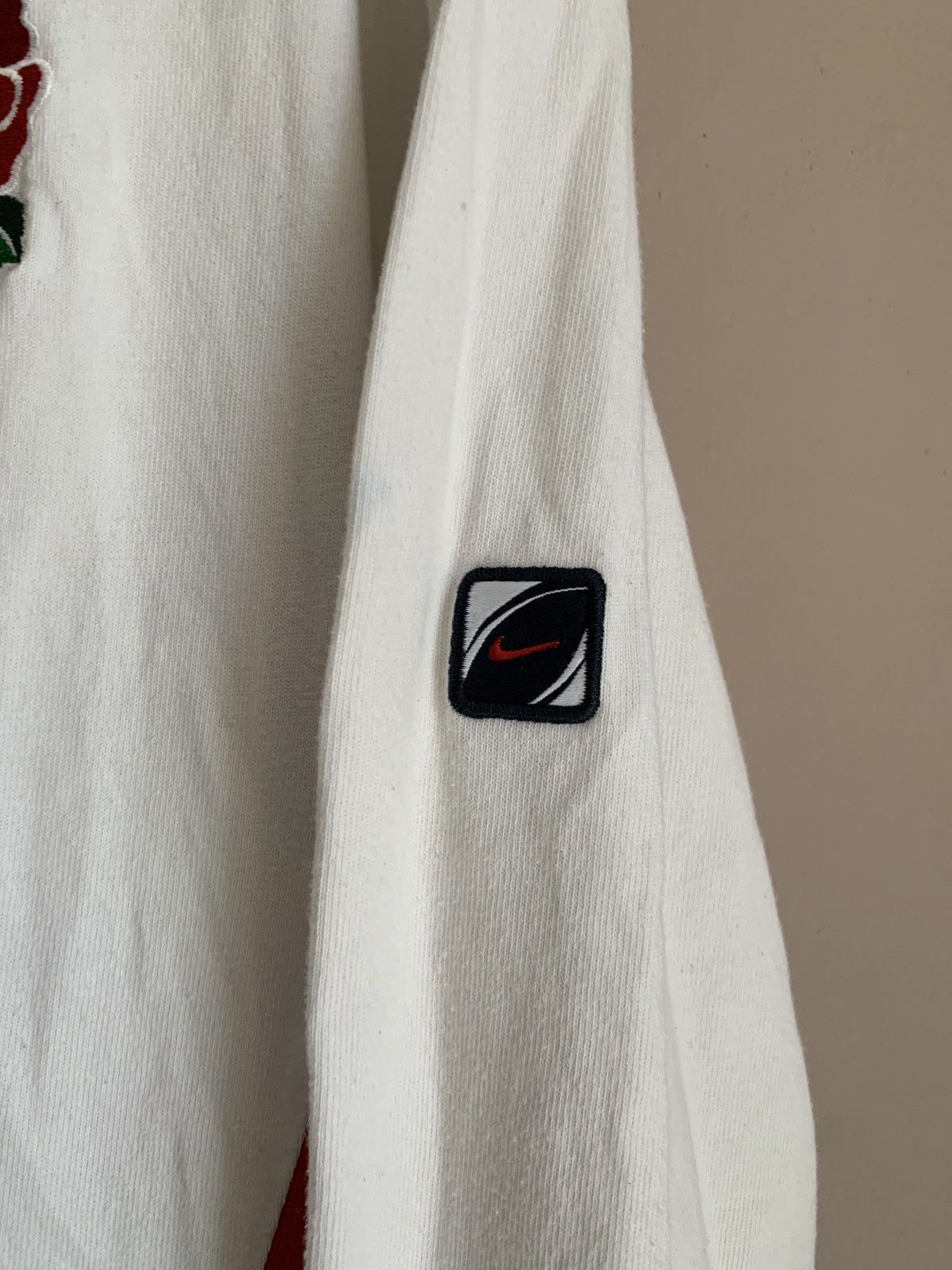 Nike England 2003 World Cup Rugby Union Nike Shirt Long Sleeve XL Size US XL / EU 56 / 4 - 6 Thumbnail