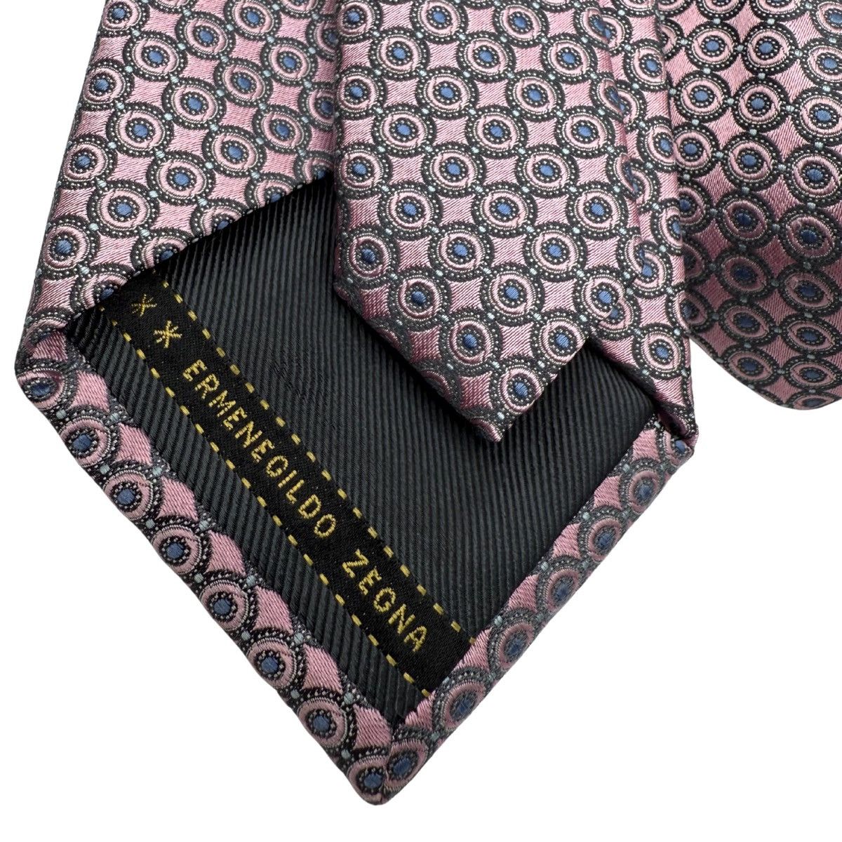 Ermenegildo Zegna Ermenegildo Zegna Silk Tie, Pink, Made in Italy Size ONE SIZE - 5 Thumbnail