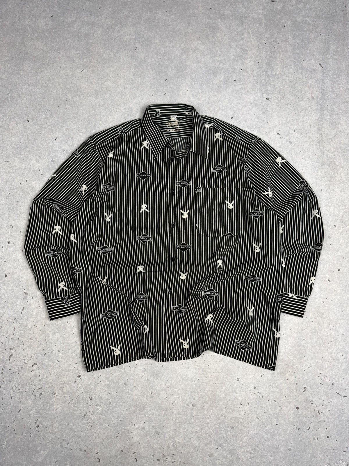 Playboy Y2K Playboy Over All Full Print Shirt If Six Was Nine Size US L / EU 52-54 / 3 - 1 Thumbnail