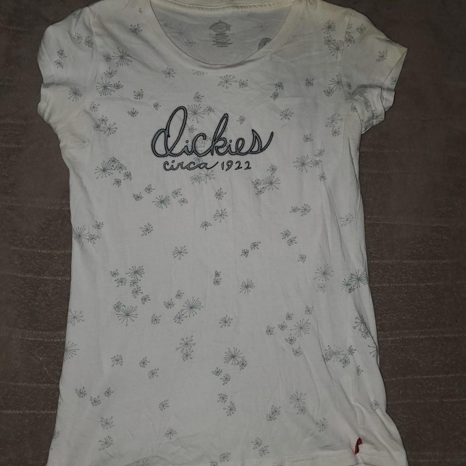 Dickies Dickies Women's White and Multi Tshirt Size L / US 10 / IT 46 - 1 Thumbnail