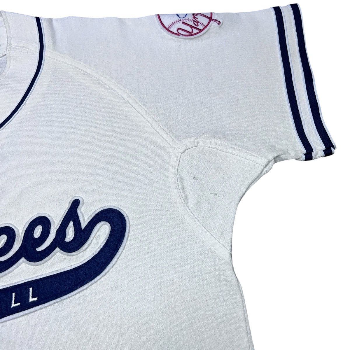 Starter 90s MLB New York Yankees Starter Script Sewn Baseball Jersey Size US XL / EU 56 / 4 - 12 Thumbnail