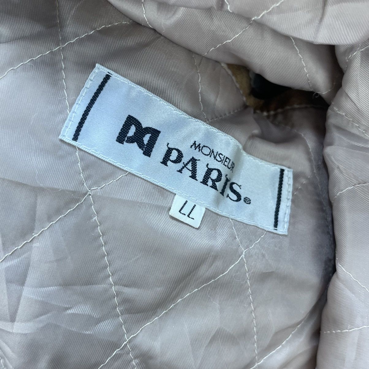 Issey Miyake 💥Vintage Monsieur Paris Corduroy Leather Jacket Size US L / EU 52-54 / 3 - 6 Thumbnail