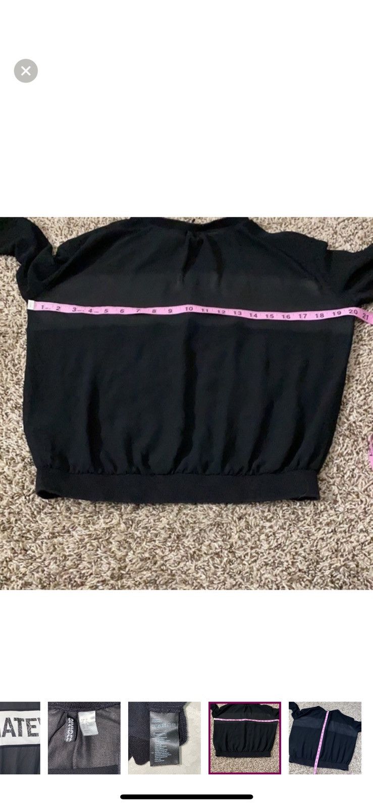 Divided Divided by H&M whatever top size 2 Size XS / US 0-2 / IT 36-38 - 4 Thumbnail