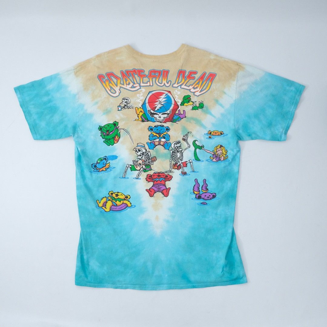 Band Tees × Vintage 2001 Grateful Dead Jam Barake Blue Cream Size US XL / EU 56 / 4 - 3 Thumbnail