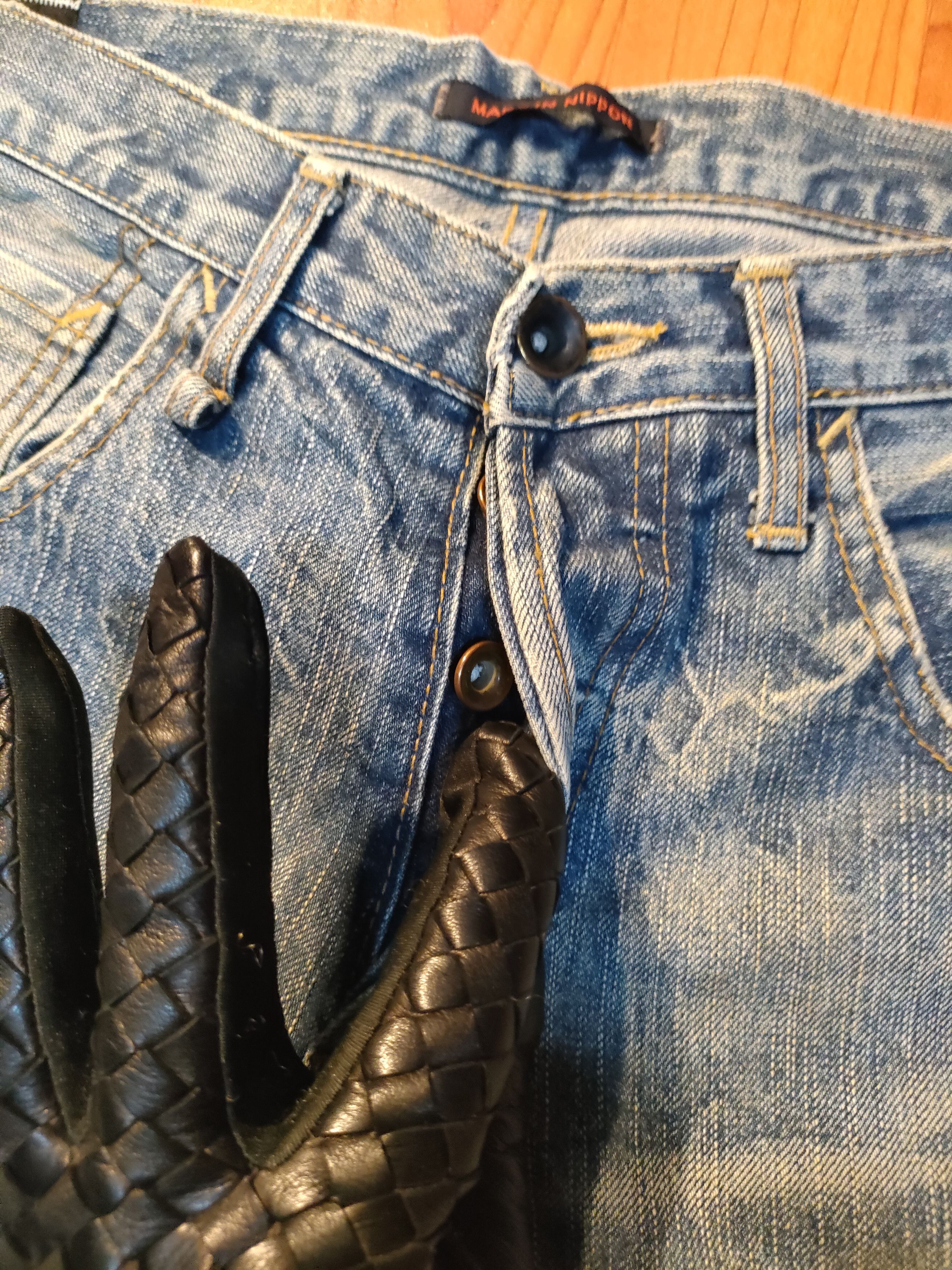 Blue Blue Japan × If Six Was Nine Distressed Blueway Japanese Brand Jeans Size US 32 / EU 48 - 6 Thumbnail